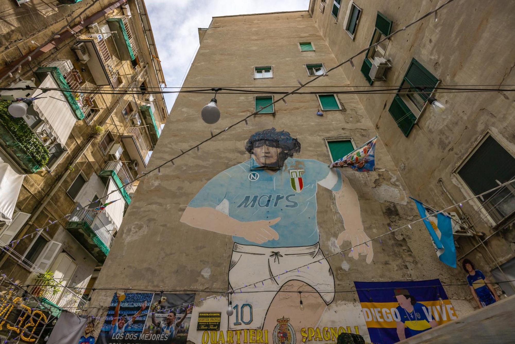 Dcr House Murales نابولي المظهر الخارجي الصورة